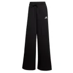 ADIDAS SPORTSWEAR Sportinės kelnės '3-Stripes Fleece Wide' juoda / balta