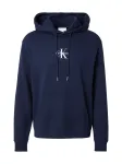 Calvin Klein Jeans Megztinis be užsegimo tamsiai mėlyna / balta
