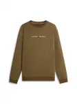 TOMMY HILFIGER Megztinis be užsegimo tamsiai mėlyna / alyvuogių spalva / raudona / balta