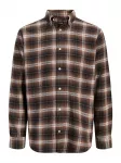 JACK & JONES Mar&scaron;kiniai 'JJEField' &scaron;okolado spalva / juoda / balta
