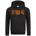 LONSDALE Megztinis be užsegimo 'Classic' kario spalva / raudona / juoda