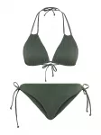 LSCN by LASCANA Bikinis 'Egitura' alyvuogių spalva