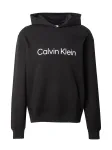 Calvin Klein Megztinis be užsegimo 'Logo' juoda / balta