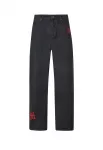 Ed Hardy Džinsai &scaron;viesiai žalia / raudona / juodo džinso spalva / balta