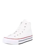 CONVERSE Sportbačiai be auliuko 'CHUCK TAYLOR ALL STAR EVA LIFT PLATFORM' balta