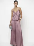 Dante&deg;6 Kelnės 'Dante6-Onique wide leg Satinhose' rausvai violetinė spalva