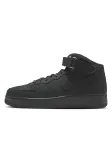NIKE Sportbačiai su auliuku 'Air Force 1 Mid '07' juoda