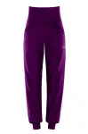 Winshape Sportinės kelnės 'LEI101C' tamsiai violetinė / balta