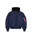 ALPHA INDUSTRIES Demisezoninė striukė tamsiai mėlyna
