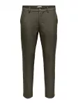 Only & Sons &bdquo;Chino&ldquo; stiliaus kelnės 'ONSBRAD' tamsiai ruda