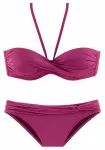 LASCANA Bikinis 'Wire' purpurinė