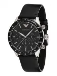Emporio Armani Analoginis (įprasto dizaino) laikrodis juoda / sidabrinė