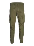 JACK & JONES Laisvo stiliaus kelnės 'JPSTKane JJNoah' rusvai žalia