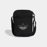 ADIDAS ORIGINALS Rankinė su ilgu dirželiu 'ADICOLOR FESTIVAL' juoda / balta