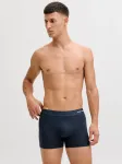 JACK & JONES Boxer trumpikės tamsiai mėlyna / tamsiai žalia / juoda