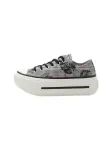CONVERSE Sportbačiai be auliuko 'CHUCK TAYLOR ALL STAR LIFT DOUBLE STACK' smėlio spalva / melsvai pilka / juoda