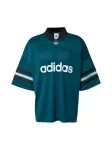 ADIDAS ORIGINALS Mar&scaron;kinėliai 'Adicolor Oversized Football' benzino spalva / juoda / balta