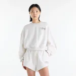 new balance Kelnės 'Trackside' nebalintos drobės spalva / baklažano spalva / rausvai violetinė spalva