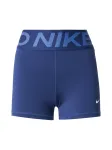 NIKE Sportinės kelnės tamsiai mėlyna / sodri mėlyna (&bdquo;karali&scaron;ka&ldquo;) / balta