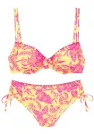 VENICE BEACH Bikinis geltona / rožinė