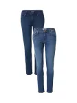 JACK & JONES Džinsai 'JJIGLENN JJORIGINAL' mėlyna / &scaron;viesiai mėlyna