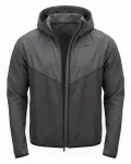 Nike Sportswear Demisezoninė striukė 'Tech' antracito spalva / tamsiai pilka / juoda