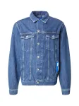 KARL LAGERFELD JEANS Demisezoninė striukė tamsiai (džinso) mėlyna