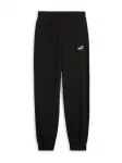 PUMA Sportinės kelnės 'ESS No. 1' juoda / balta