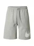 Nike Sportswear Kelnės 'CLUB' margai pilka / balta