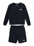 Jack & Jones Junior Treningas 'JJBRANDON' tamsiai mėlyna / balta