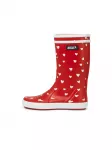 AIGLE Auliniai batai 'Lolly Pop Play Unisex' raudona / juoda / balta
