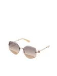 Tory Burch Akiniai nuo saulės '0TY6111' auksas / rožinė