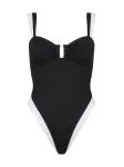 Acuarela Brand Maudymosi kostiumėlis-suknelė 'Royale One-piece' juoda