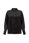s.Oliver BLACK LABEL Palaidinė tamsiai ruda / juoda