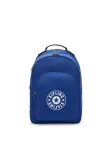 KIPLING Kuprinė 'Curtis XL' tamsiai mėlyna / balta