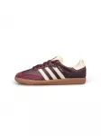 ADIDAS ORIGINALS Sportbačiai be auliuko 'Samba' gelsvai pilka spalva / vyno raudona spalva / tamsiai raudona