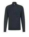 WE Fashion Megztinis tamsiai mėlyna jūros spalva