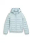 TOM TAILOR DENIM Demisezoninė striukė &scaron;viesiai mėlyna