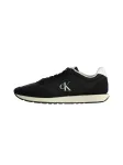 Calvin Klein Sportbačiai be auliuko 'Essential Retro Mixed Texture' juoda / balta