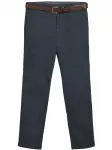 Next &bdquo;Chino&ldquo; stiliaus kelnės tamsiai mėlyna / tamsiai ruda