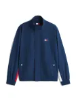 Tommy Jeans Demisezoninė striukė 'HERITAGE' tamsiai mėlyna / raudona / balta