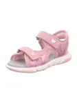 SUPERFIT Sandalai 'PEBBLES' rožių spalva