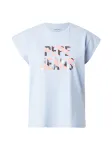 Pepe Jeans Mar&scaron;kinėliai 'CATALINA' &scaron;viesiai mėlyna / oranžinė / juoda