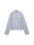 TOM TAILOR DENIM Megztinis melsvai pilka