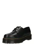 Dr. Martens Batai su rai&scaron;teliais '1461 Quad' aukso geltonumo spalva / juoda