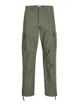 JACK & JONES Laisvo stiliaus kelnės 'Kane Barkley' žalia