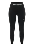 NIKE Sportinės kelnės 'Nike Pro' juoda / balta