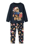 NAME IT Miego kostiumas 'NMMSlavo Paw Patrol' tamsiai mėlyna / &scaron;viesiai ruda / granatų spalva / balta
