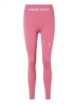 NIKE Sportinės kelnės 'Nike Pro' pitajų spalva / balta