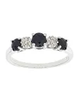 DIAMANT LETERNEL Žiedas sidabrinė